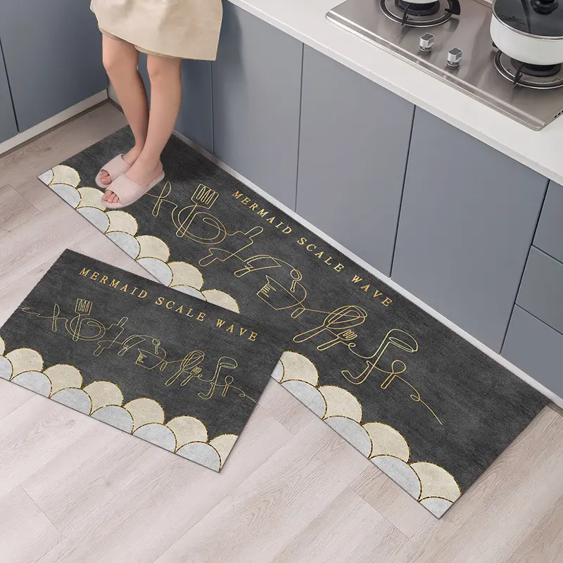 Product Introduction of Kitchen Mat Long Floor Mat Carpet Bedside Carpet 4