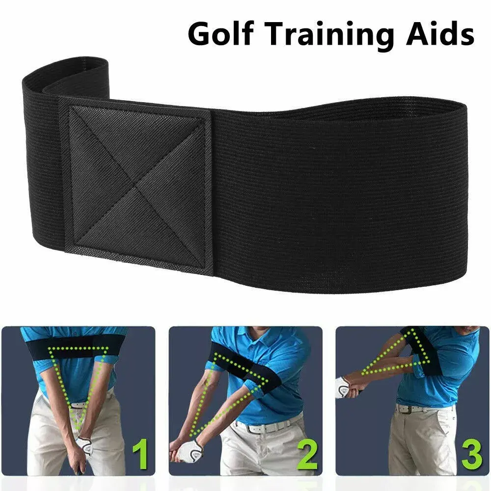Instant Golf Swing Fix! ️‍️ Arm Elastic Band & Posture Correction Belt – Perfect Your Swing in Minutes
