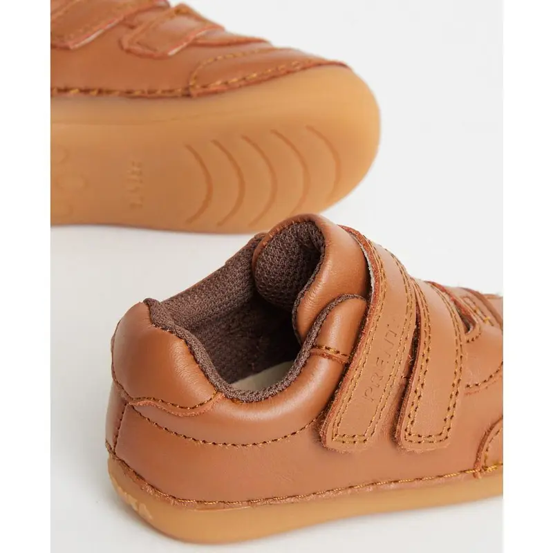 Rocket Tan Leather First Walker Trainer 4
