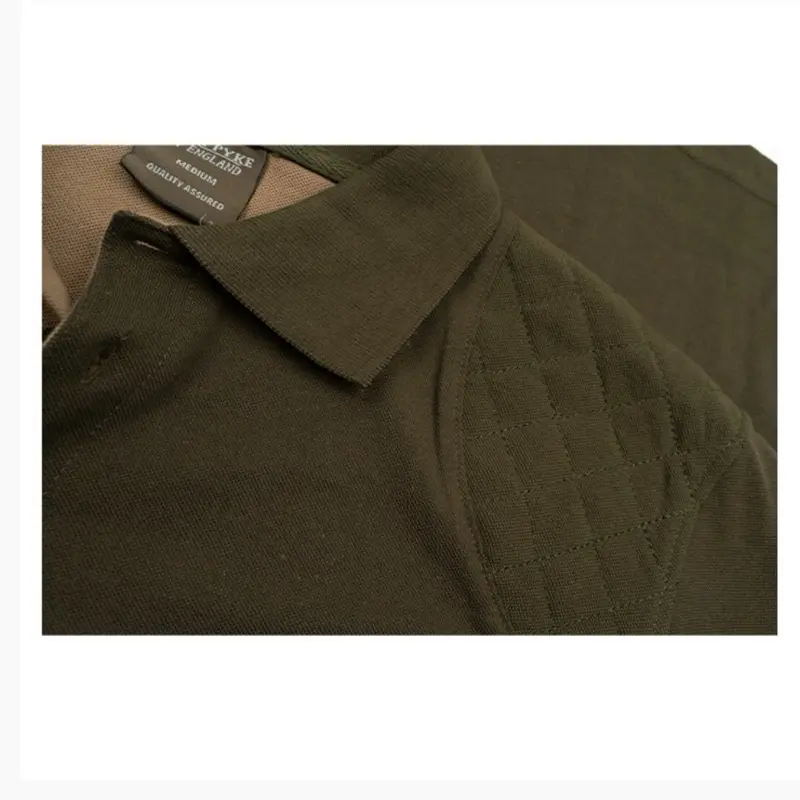 Jack Pyke Sporting Polo Shirt Green Button Up With Collar Polyester Material Men’s Outwear 3