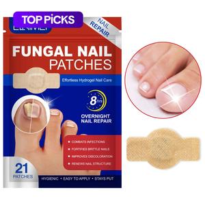 ELAIMEI Nail Care Patches 21p per box, nail care patches, protecting nails, night nail care. Available in 2-box, 3-box, and 4-box sets
