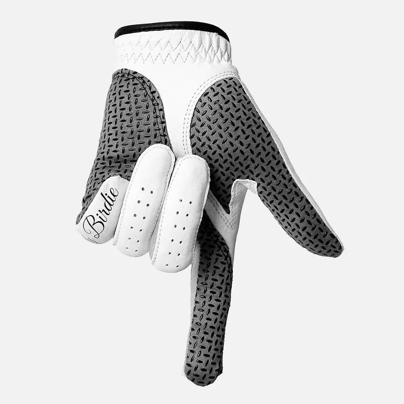 Cabretta Leather Golf Glove For Men - All Weather Grip 3