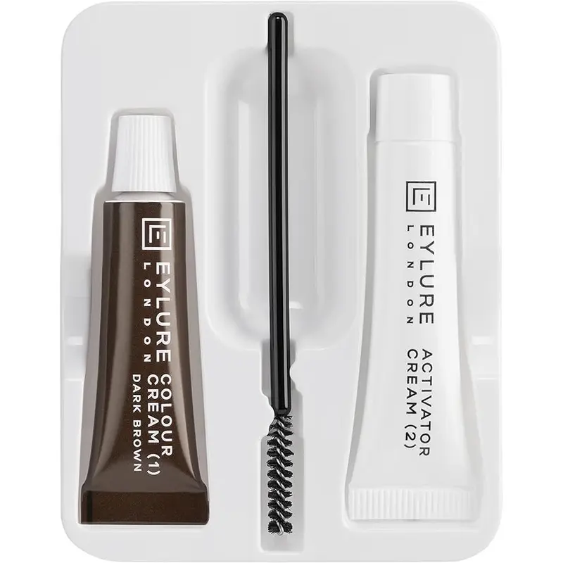 Eylure Dybrow Permanent Tint for Brows Dye Kit Dark Brown 1