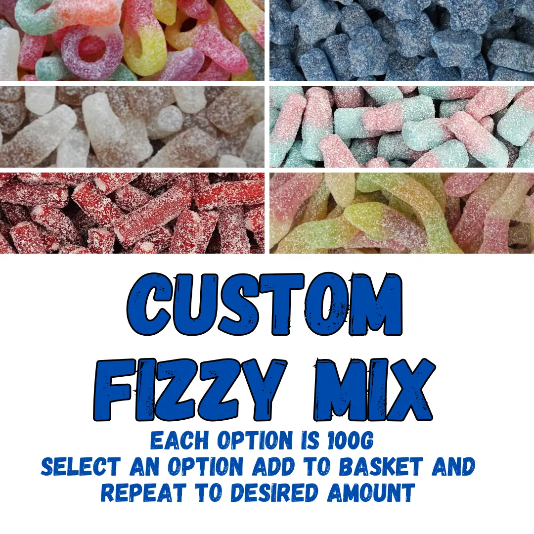 Custom Fizzy/ Sour (minimum order 300g)
