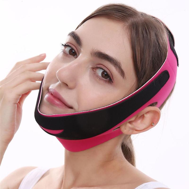 Product Introduction of Women Slimming Chin Cheek Slim Lift Up Mask V Face Line Belt Anti Wrinkle Strap Band Facial Beauty Tool Face Slimming Bandage 9