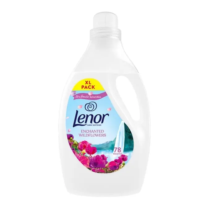 Lenor Mrs Hinch's Spring Edition Fabric Conditioner 78W (2.574L)- Enchanted Wildflowers 0