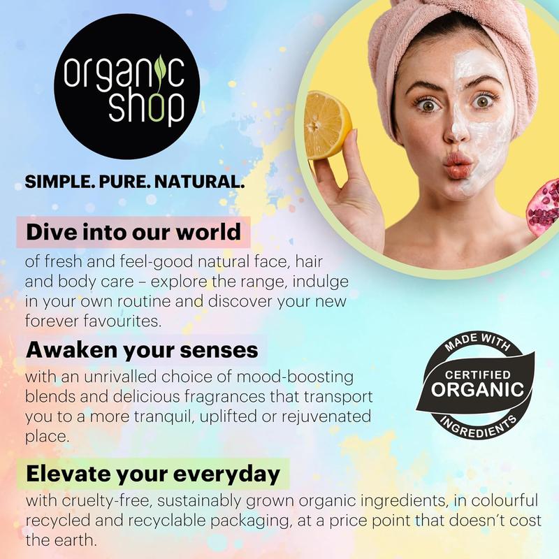 Organic Shop 250ml Body Scrub Hydrating Coconut 6