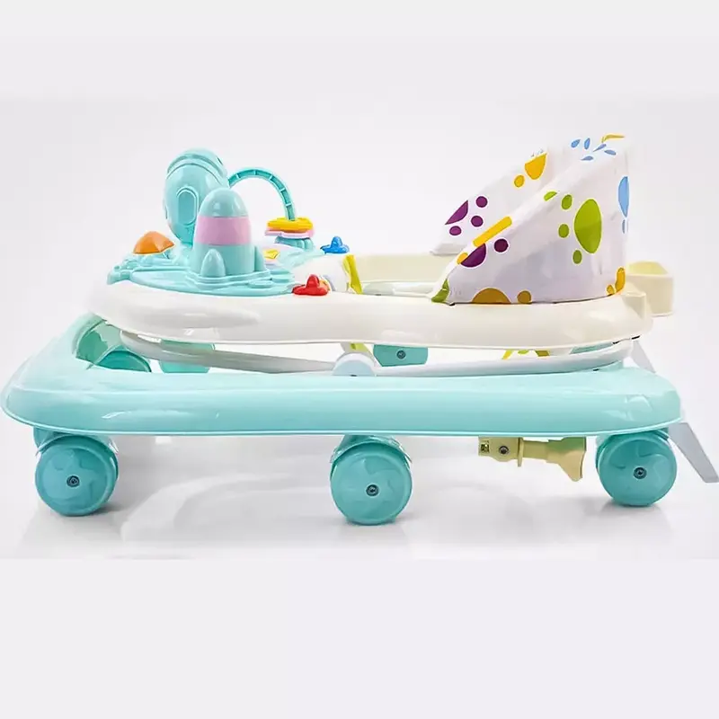 Baby Walker Bouncer First Steps Push Along Activity Music Ride On Car Melody 1