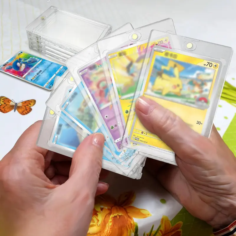 Magnetic Pokemon Card Display Case x4 35PT 2