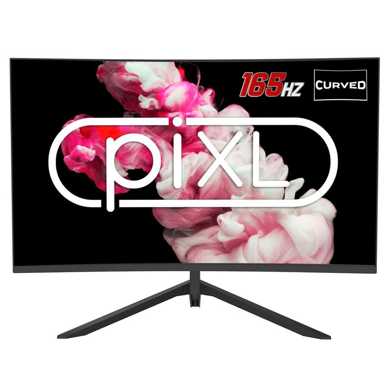 piXL CM27GF6D 27" Full HD Curved Gaming Monitor | 1920 x 1080 165Hz HDMI DP 5