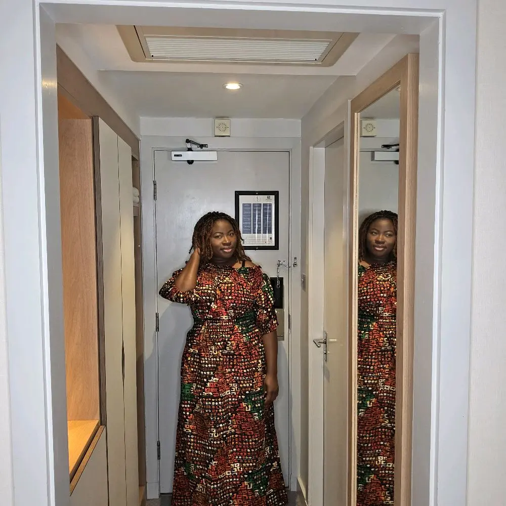 Vibrant Coloured Maxi Dress for Women - Casual Style - Womenswear
