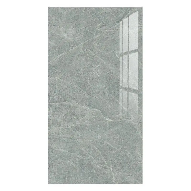 Grey Marble Peel & Stick Wall Tiles - Instant Upgrade Bathroom Kitchen Backsplash | Waterproof Self-Adhesive Vinyl Decals | 60x30cm (10 Pack) Removable Home Decor Multicolor gray wallpaper & wall trim stickers marble  tiles adhesive  wall  tiles 4