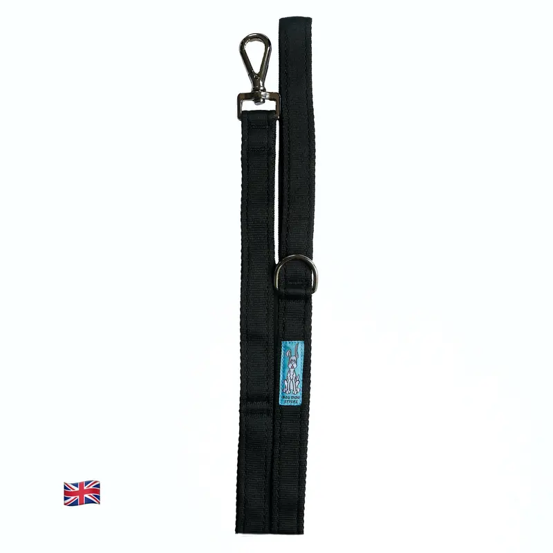 Multi-handled Dog Lead - Black 2