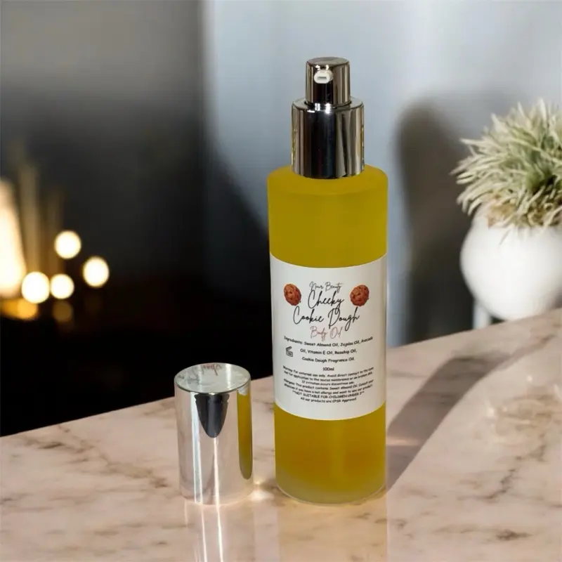 Cheeky Cookie Dough Body Oil 100ml - Moisturizing and Comfortable Cosmetic 1