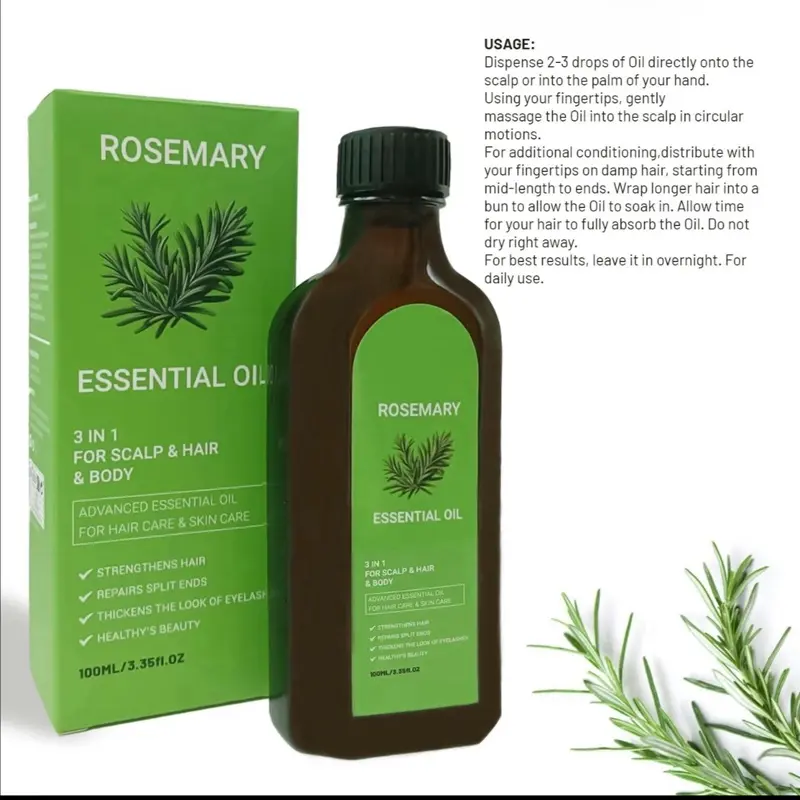 Rosemary Mint Scalp & Hair Strengthening Oil For Healthy Hair Growth, 100ml Haircare masks curly products viral hair oil  Castor Oil Daily Hairline Comfort rosmary coconut wild 0