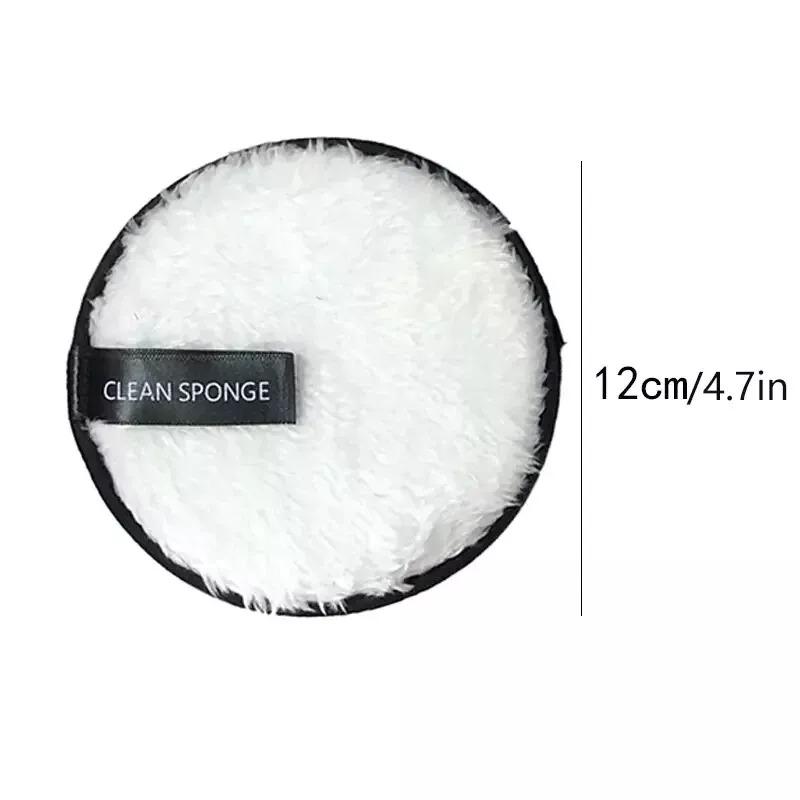 Reusable MakeUp Remover Cleansing Face Pads Facial Sponge Washable Microfiber x4 7