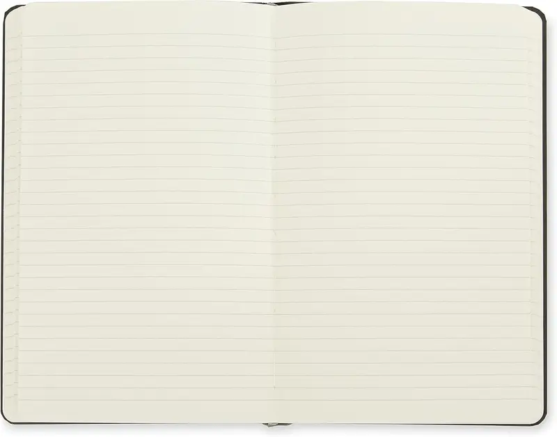 Classic Notebook, A5, Plain, Black, Classic Notebook, A5, Plain, Black 1