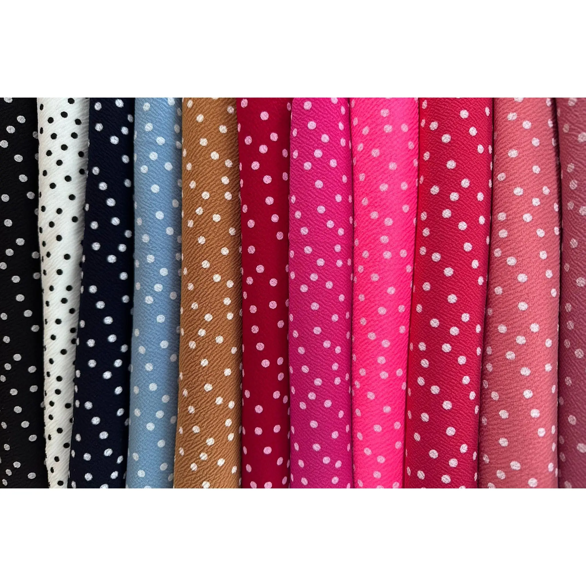 FS589 Polka Dots Liverpool Fabric