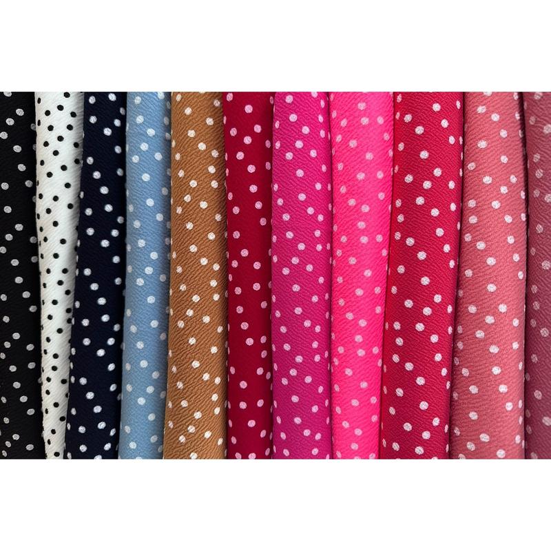 FS589 Polka Dots Liverpool Fabric 0