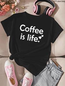 Women's Letter & Heart Print Round Neck Sports Tee, Trendy Casual Short Sleeve T-shirt for Daily Wear, Ladies Sportswear for All Seasons, Top