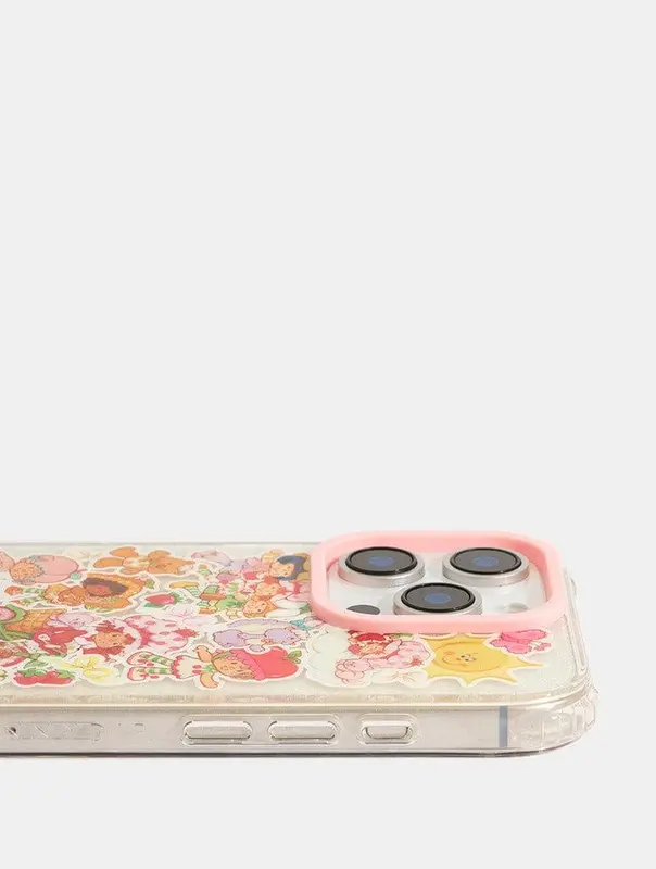 Strawberry Shortcake x Skinnydip Coquette Sticker Case 3