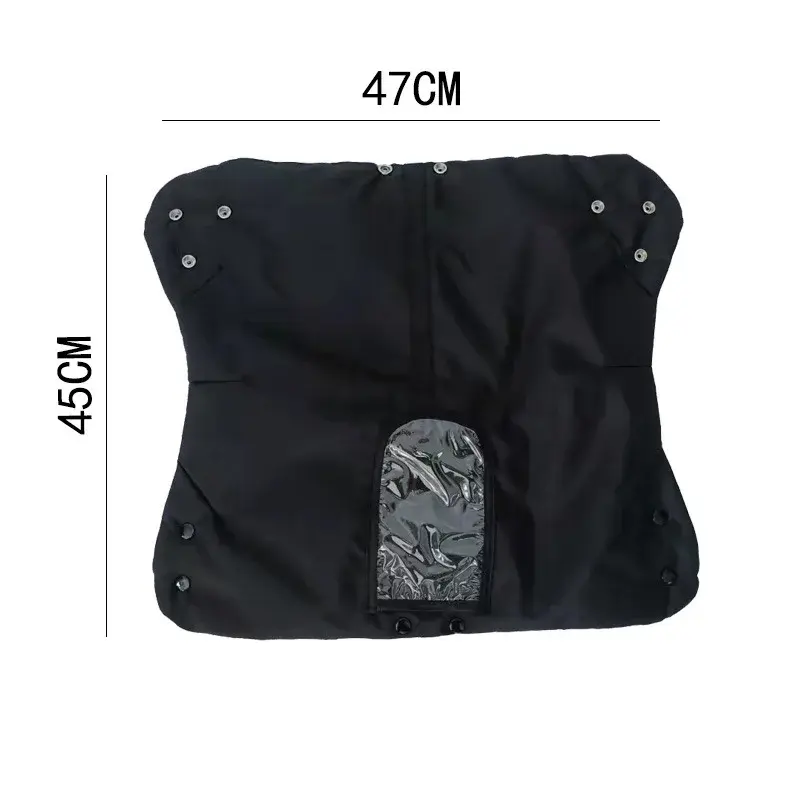 Warm Baby Stroller Gloves Thick Pram Hand Muff Baby Carriage Pushchair Fleece Hand Cover Cart Gloves Stroller Accessories 4