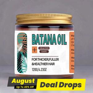 Batana Oil for Hair, 1/2 Boxes Natural Argan Oil Herbal Moisturizing Hair & Smoothing Hair & Thickens Hair, Natural Batana Oil for Hair & Scalp Care, Strengthening Hair Serum, Haircare, for Healthier Hair, Thicker Fuller Hair, Hair Oiling
