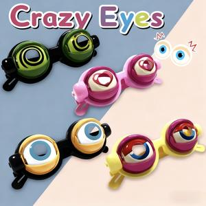 Novelty Funny Glasses with Winking Eye Mechanism,Casual Style Decorative Eyewear for Selfie Fun & Gag Gifts,Gifts for Kidss
