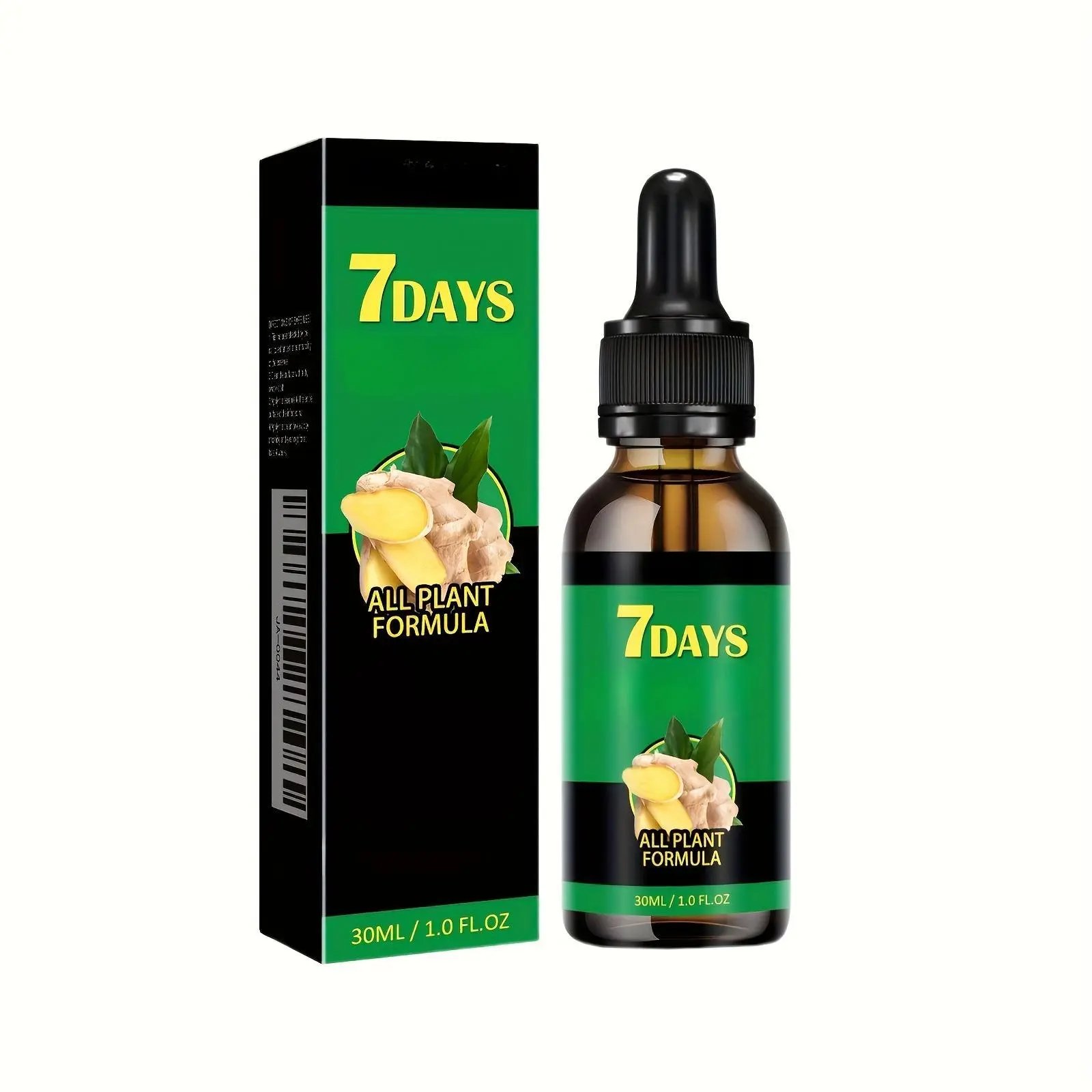 7 Days Ginger Nail Care Oil, Nourishing Nail Strengthening Oil, Nail Care Product for Women & Men, Professional Manicure Nail Art Product