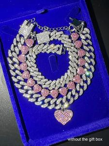 Rhinestone Decorated Heart Charms Design Layered Anklet, Fashionable Anklet for Women & Girls, Trendy All-match & Exquisite Jewelry for Birthday Gift