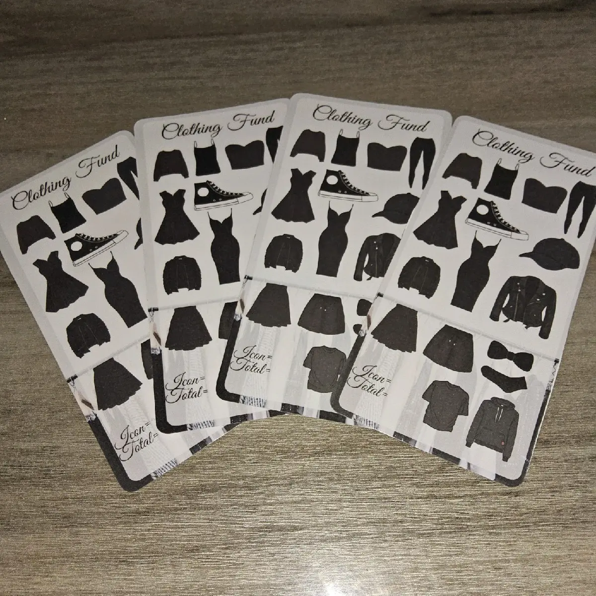Clothing - Shoes Saving Tracker