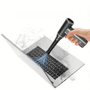 Rechargeable Air Duster, 300000RPM Electric Cleaning Tool, Keyboard Cleaner, PC Deep Cleaning Tool, Compressed Air Blower for Keyboard, PC, Laptop, Camera