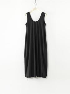 AP Luo Ge 51005LL [Yue Guang] U-neck Sunscreen Bottom Drawstring Elastic Solid Color Simple Fashion Dress 25 Spring