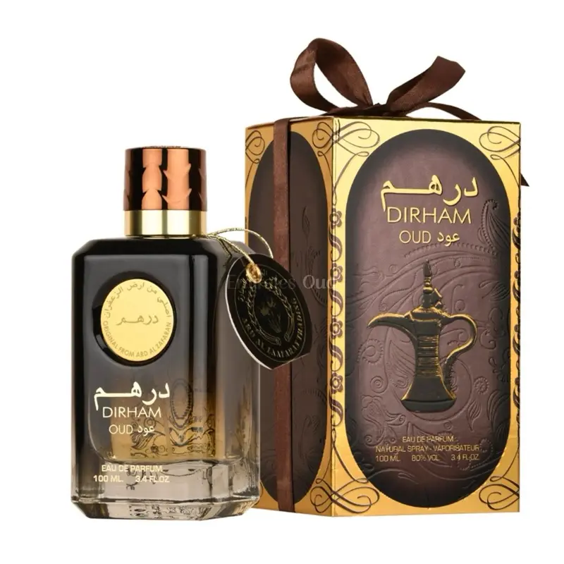 Dirham Oud Eau de Parfum 100 ML by Ard Al Zaafaran - Woody & Oriental Fragrance for Men and Women