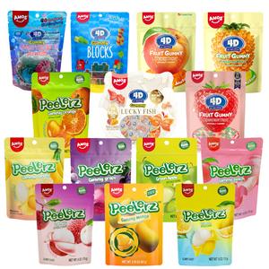 Amos Peelerz & 4D Gummy Burst Candy Range - 6oz (170g)