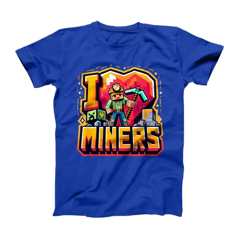I Love Miners: The Ultimate Mining Gamer's Tribute T-Shirt - Sweatshirt - Hoodie LNV 5