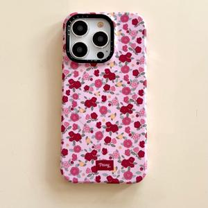 Floral Pattern Phone Case, Anti-drop Cellphone Protective Case, Total Protective Shockproof Mobile Phone Cover for iPhone 13 14 15 16 Pro Max/Pro, Casing