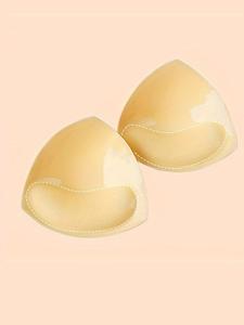 Women's Triangle Design Self Adhesive Bra Pad, 1 Pair Comfortable Breathable Push Up Bra Insert for Daily Wear, Lingerie Accessories for All Seasons, Summer Outfits 2024