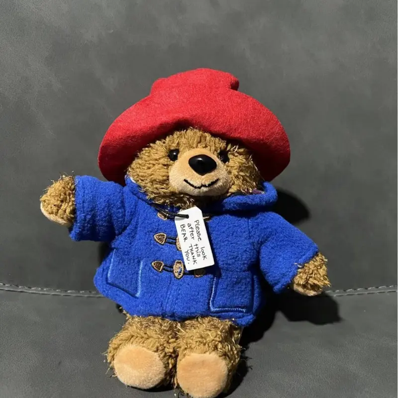 Cross-border UK Paddington Bear Plush Doll Keychain Hanging Ornament Same Model 3