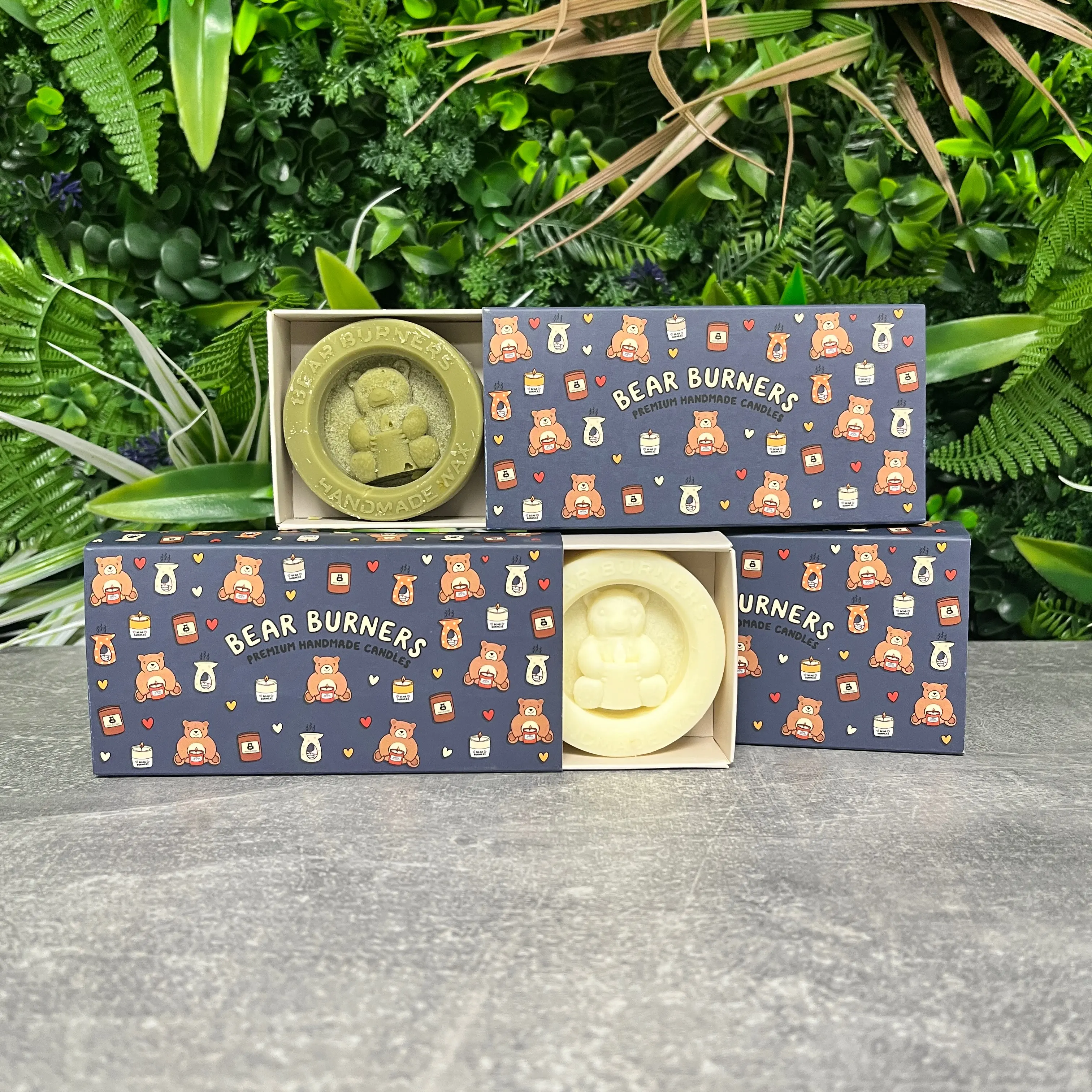 Postcards from Amalfi by Bear Burners Wax Packs Scented Soy wax melts Vegan Cruelty Free