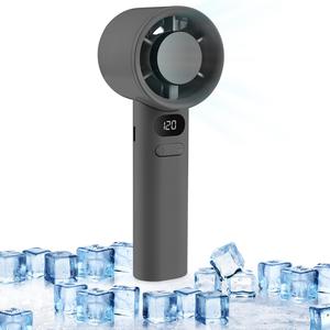 Portable Multifunctional Fan Powerful Turbo Fan, Rechargeable Personal Mini Fan with 120 Speeds for Outdoor Home, Mini Air Cooler Fan Air Cooling Fan Air Circulator Fan, Cooling Fan, Bladeless Fan Gifts, Cooling Camping Fan, Handheld Turbine Cooling Fan