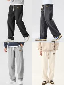 Men's Letter Sweatpants, Casual Comfy Loose Pants for Summer, Men's Trousers for Daily Wear