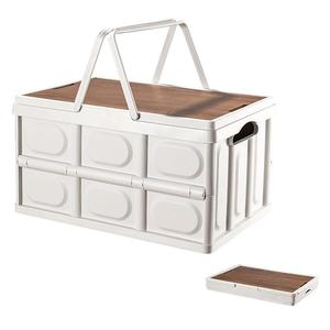 Foldable Storage Box, 1 Count Outdoor Camping Storage Box, Multifunctional Storage Box for Home Kitchen & Car Trunk, Home Organizer