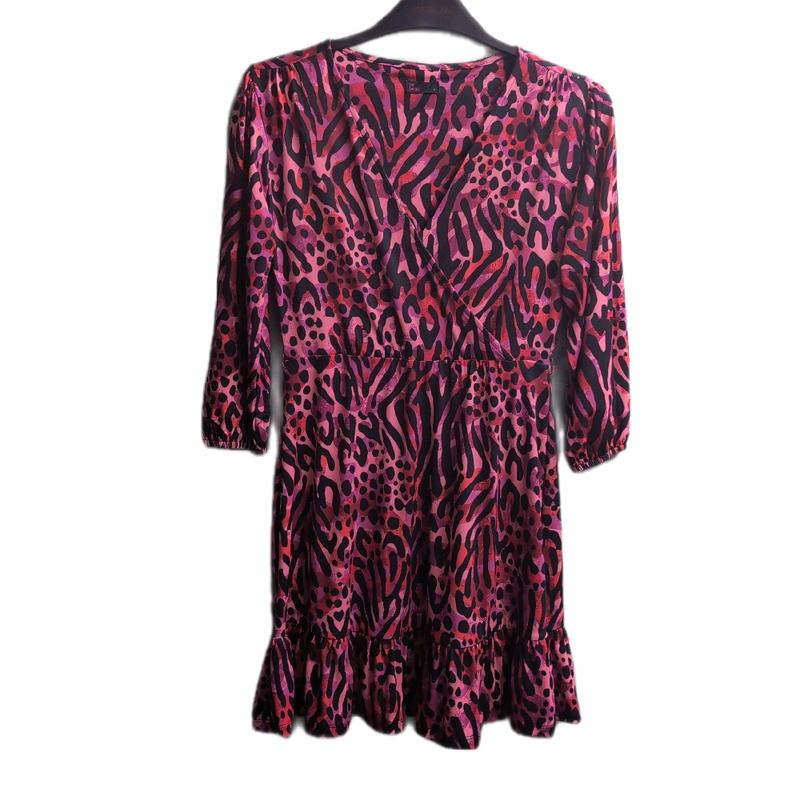 [HOE] PRETTY FIT & FLARE SKATER DRESS IN COLOURFUL ANIMAL PRINT 6-14 Womenswear Comfort Summer 5