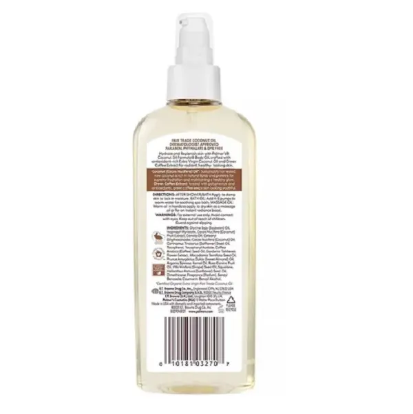 3 x 150 ml Palmers Coconut Hydrate Body Oil Spray 3
