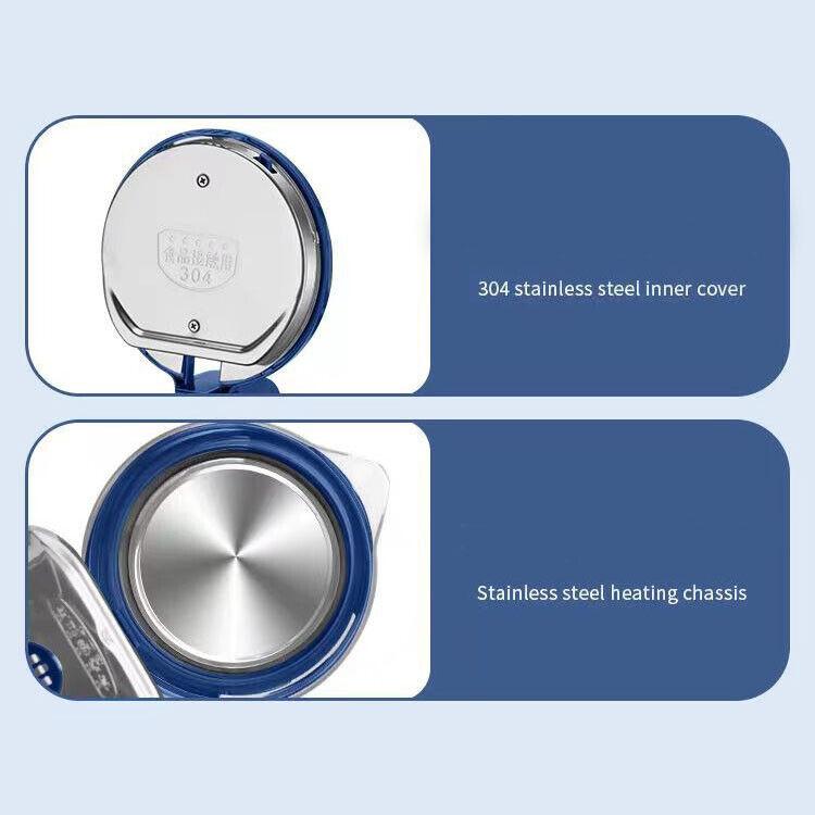 2.3L 2000W Electric Kettle with Keep Warm Function Window-Glass Double Wall 5