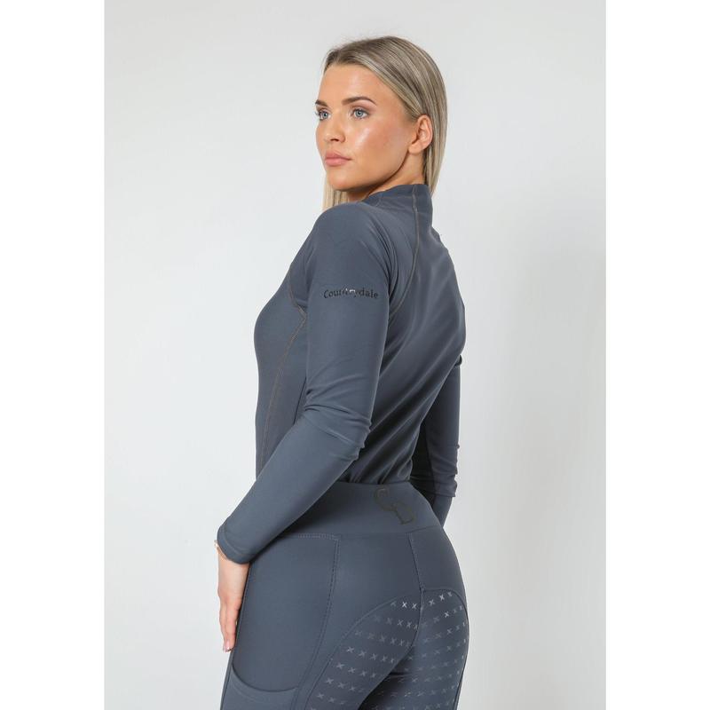 Thermal Performance Technical Base Layer (Charcoal) Womenswear Outfit 4