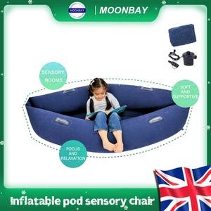 UK SELLER Sensory Chair Sofa for Kids, Inflatable Pea Pod Sensory Chair  Sofa for Kids with Electric Air Pump