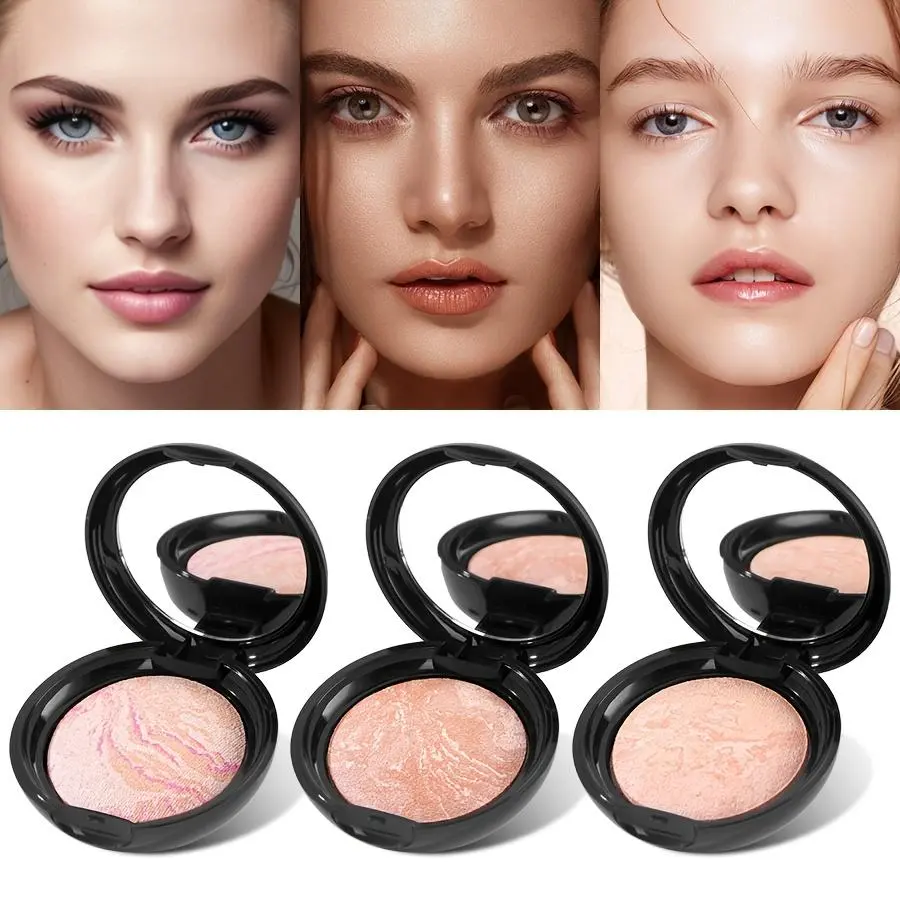 A·M·G Baking Powder Foundation Creates a Long-Lasting Makeup Look for 24 Hours. Available in Three Shades, It Intelligently Matches Skin Tones And Naturally Conceals Imperfections. It Is Suitable for All Skin Types Concealer Cosmetic 01 Rose