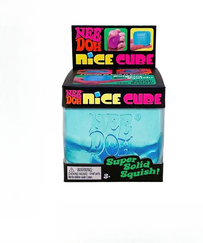 Nice Cube Nee Doh Stress Ball - Sensory Toys, Needoh Fidget Toys, Anxiety & Stress Relief, Sensory Balls, Non-Toxic Dough Material antistress  toys 1